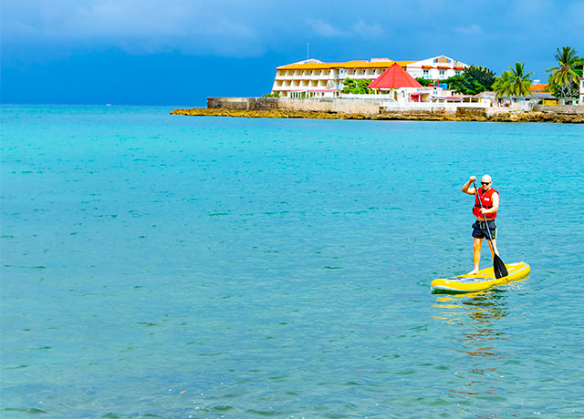 Amanecer en la playa